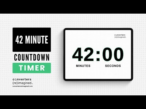 42 Minute Timer