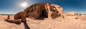 Abu Simbel Temple - Entrance 360 Panorama | 360Cities