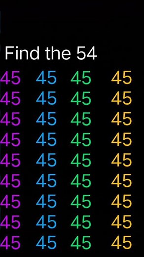 Find the 54 number #geniusmindset #puzzle #maths #mathstricks