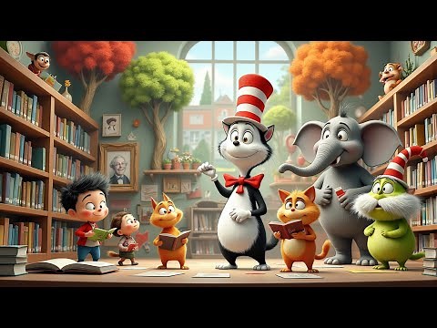 ⭐ Dr. Seuss Biography for Kids | The Man Who Made Reading Fun!