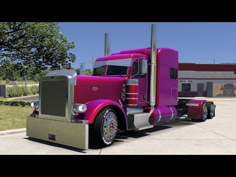 American Truck Simulator / Owner Operator Peterbilt 389 Custom Part 78 / Let's Play