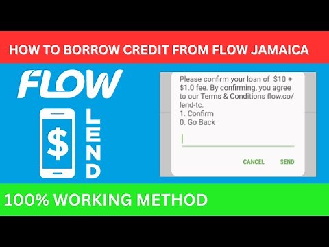 How To Borrow Credit From Flow In Jamaica