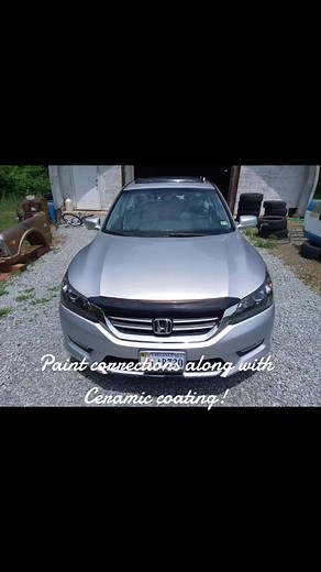 Using Torque Detail supply of ceramic coating after buffing to correct some blemishes on this one really did it a lot of help! 2014 Honda Accord. #detailing #buffing #ceramiccoating
