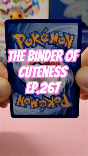 Tongue hanging out! 😂 The Binder of Cuteness Episode 267 - Pokémon Collection