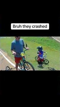 BMX crash from gopro