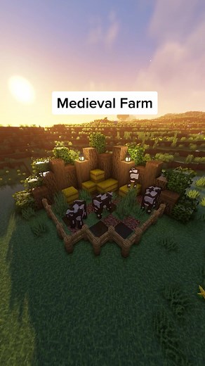 Medieval Farm Tutorial: Minecraft Building Design