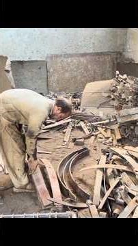 Incredible Transformation | Old Leaf Spring To Butcher Knife #forging #blacksmith #metalworking