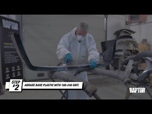 How to Prepare Bare Plastic for your RAPTOR Coating Application