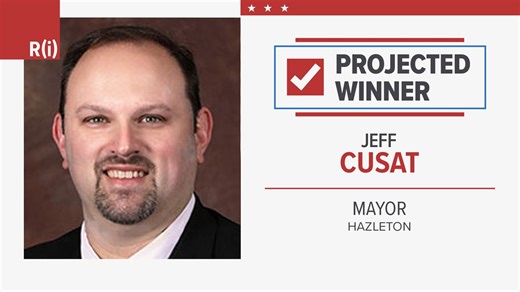 Jeff Cusat elected to third term as Hazleton Mayor | 2023 Election Results