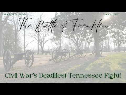 Walking through the Civil War's bloodiest hours in Tennessee!