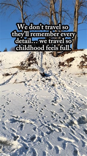Traveling with kids isn’t about perfect memories, it’s about full childhoods 🤍❄️ Watching my son experience Canada through snow, laughter, and adventure is exactly why we take the trips. Family travel, core memories, and moments that matter most. #travelwithkids #familytravel #travelingwithkids #canadatravel #makingmemories