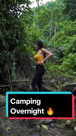 3 Day Solo Camping in Rain Forest - Relaxing Overnight Experience