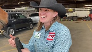 68K views · 2K reactions | Randee Prindle RUNS THE FASTEST TIME of the Semi-Finals 13.631 in the barrel racing! Randee uses: Gastroplex Exceed 6 Way In-Sync | MVP | Facebook