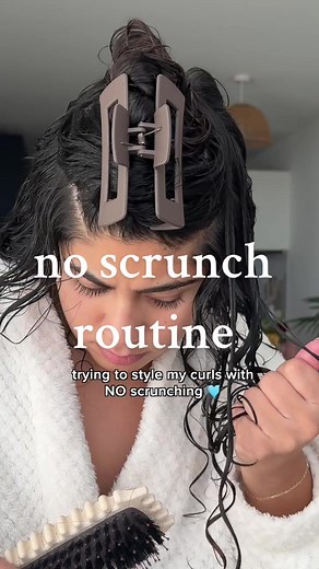 Achieving Beautiful Curls Without Scrunching | Natural Curls Tutorial