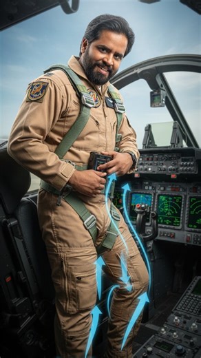 Ranjan Nitesh on Instagram: "Fighter jet 9G turn ka RAHASYA! 🛩️🇮🇳 Physics faculty se simple science 🔥 👉 1G = Normal weight 👉 9G = 630kg force on pilot! 💥 👉 G-suit blood ko brain push karta hai 🩸 👉 F = mv²/r = JEE Mechanics formula ⚡ IAF pilots ko SALAAM! 🙏 JEE aspirants SAVE + SUBSCRIBE! 👇 #Physics #FighterJet #IAF #jeephysics #viralreels"