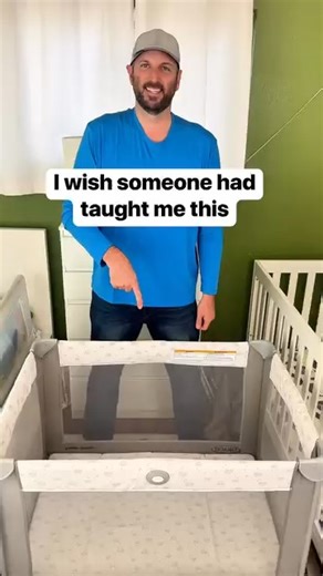 1.6M views · 5.3K reactions | How to easily put away a playpen #dad #playpen #baby #packingtips this video is for entertainment purposes only. Always follow your playpen’s instruction manual for proper assembly and breakdown | Liz & Jeff | Facebook