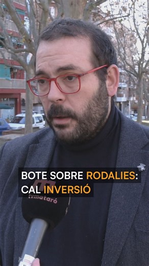 🗣️”Hem de fer un seguiment molt curós de les inversions a Rodalies” 👉 Ho diu @davidbotepaz, l’alcalde de #Mataró i president de la @fmccomunicacio. 🔗Més informació a tvmataro.cat #tvmataró #rodalies #adif | Tvmataró