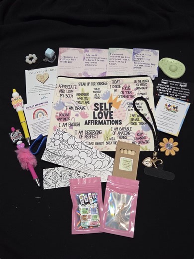 Anxiety Relief Grounding Kit: Fidget Toys, Affirmations, Amethyst Bracelet - Etsy Australia