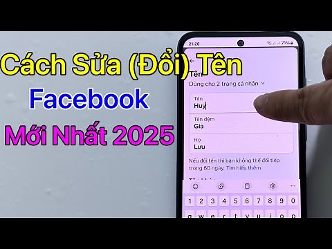 Cách sửa tên Facebook. Cách Đổi Tên Facebook (2025)