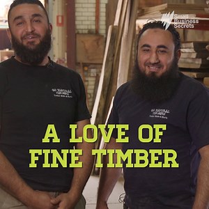 18K views · 193 reactions | The brothers-in-law who joined forces to share their love of fine carpentry and quality Australian timber: https://bit.ly/2sQyXMV | SBS Small Business Secrets | Facebook