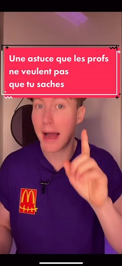 Astuce secrète des profs à découvrir !