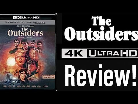 The Outsiders (1983) 4K UHD Blu-ray Review!