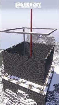 Minecraft Survival Builds - A Giant Massive Cube! | Timelapse (Week 13) #shorts