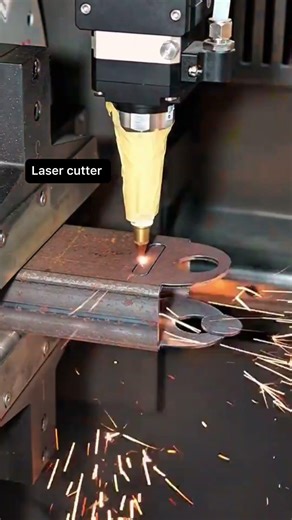 Automatic Machine Cutting Metal Pipe #MachineProcess #FabricationWork #FactoryTech