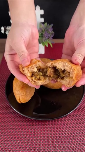 Simple savory dough with meat filling | The Recipe Lady