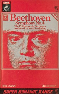 Beethoven - The Philharmonia Orchestra Conducted By Kurt Sanderling - Symphony No.4