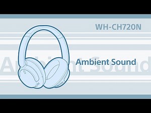 WH-CH720N How to use the noise cancelling