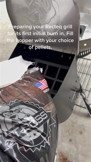 Recteq B380 Grill Initial Burn-In Guide