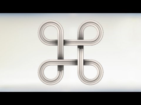 How to Make a Looped Square in SolidWorks | SolidWorks 3D Modeling Tutorial
