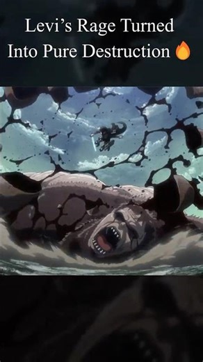 Levi Destroys the Beast Titan! | Attack on Titan S3 Episode 17 “Hero” #shorts