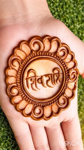 Mahashivratri Special Mehndi Design 🙏 | Shiv Ji Mehndi #Shorts
