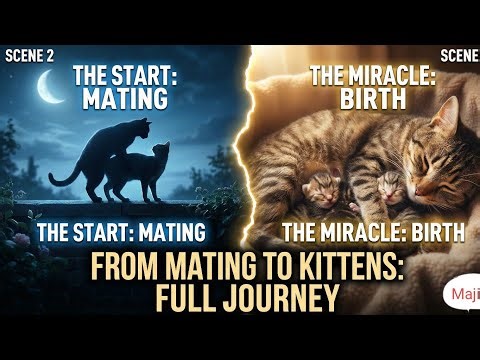 The Miracle of Life: From Cat Mating to Kitten Birth