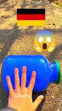 Shockwave Bottle Test! ⚡ Which Country Wins Big? #shorts #ytshorts #trending #usa #facts #country