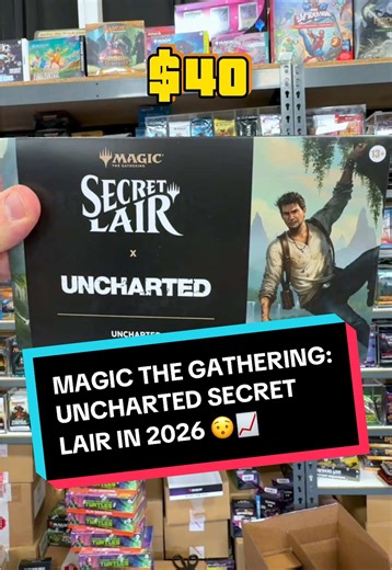 Uncharted x Magic: The Gathering Secret Lair Drop!