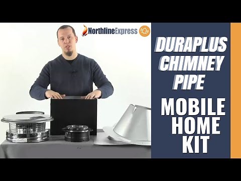 Dura Plus Chimney Pipe - Mobile Home Kit