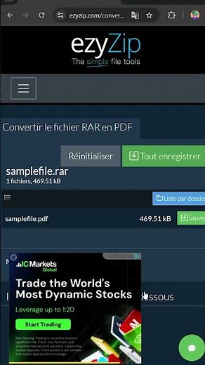 📦 Convertissez Vos Fichiers RAR en PDF | Aucune Installation Requise