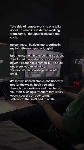 29K views · 485 reactions | the side of remote work no one talks about… every work setup has their own pros and cons, let us all acknowledge that! | 푾푭푯푷풓풐풔.풄풐풎 | Facebook