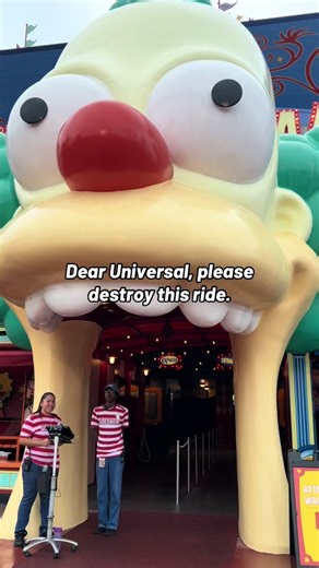 Surviving the Krustyland Roller Coaster at Universal Studios
