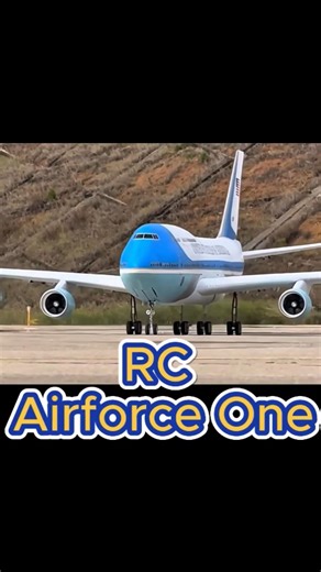 RC Airforce one #rcjet #rcplane #hobby #scalemodel #rc #turbinejet #rcmodel #rcplane