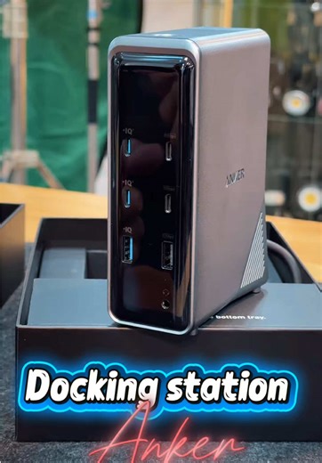 Anker Prime Docking Station, 14-Port with 160W Max Output 🔥 160w : 51500da 250w : 42500da #desktop #pc #laptop #editing #steup