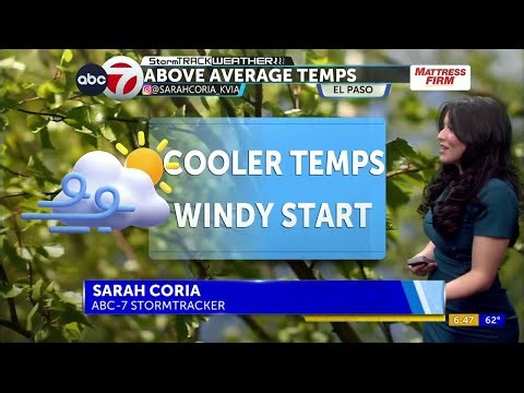 ABC-7 StormTrack Weather: A bit cooler, before warming again