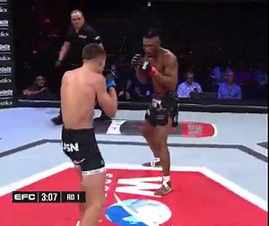 472K views · 10K reactions | Knockout of the night at #EFC92❗ Sondi vs. Enslin | EFC | Facebook