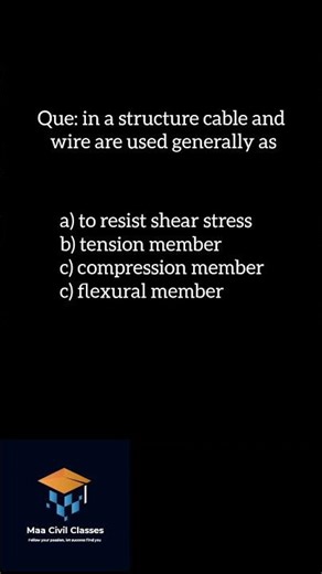 SSC JE Civil PYQ 🔥 | Structural Analysis Solved | #shorts #civilengineering