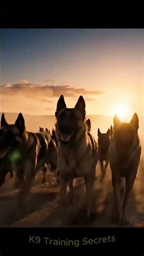 “Elite K9 Army Training in Desert Heat | Cinematic 8K Drill”