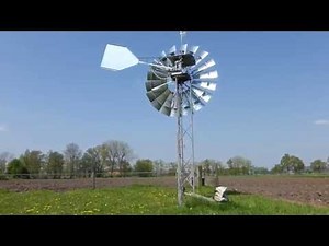 Windmill water pump Home made V1.2