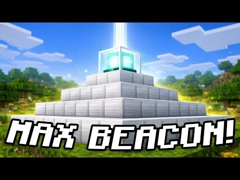 THE ULTIMATE MAX BEACON! | All 6 Effects in Survival Minecraft